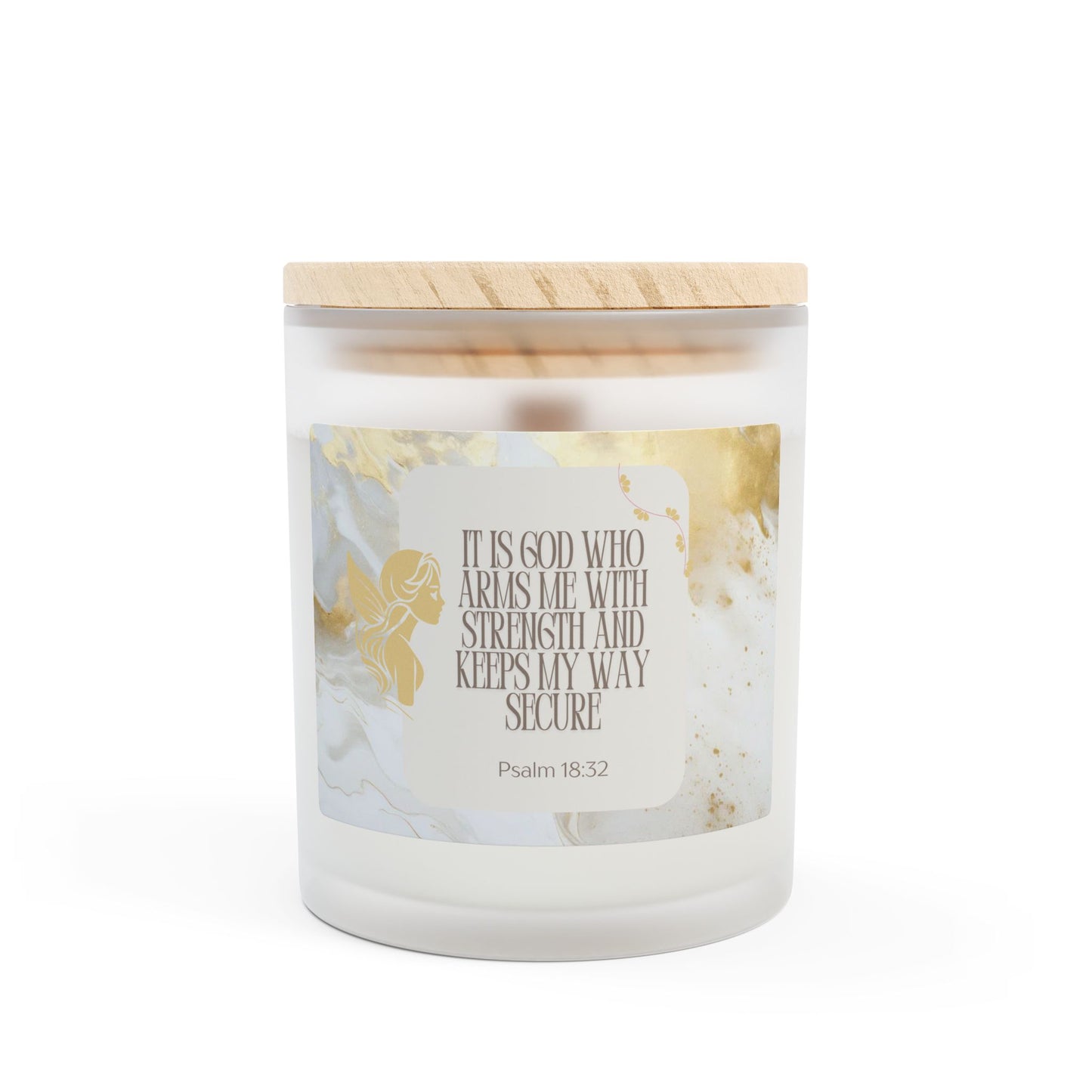 Psalm 18:32 Candle, 11oz