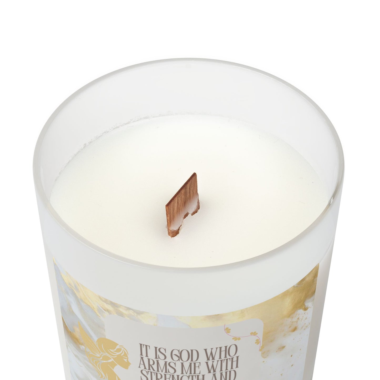 Psalm 18:32 Candle, 11oz